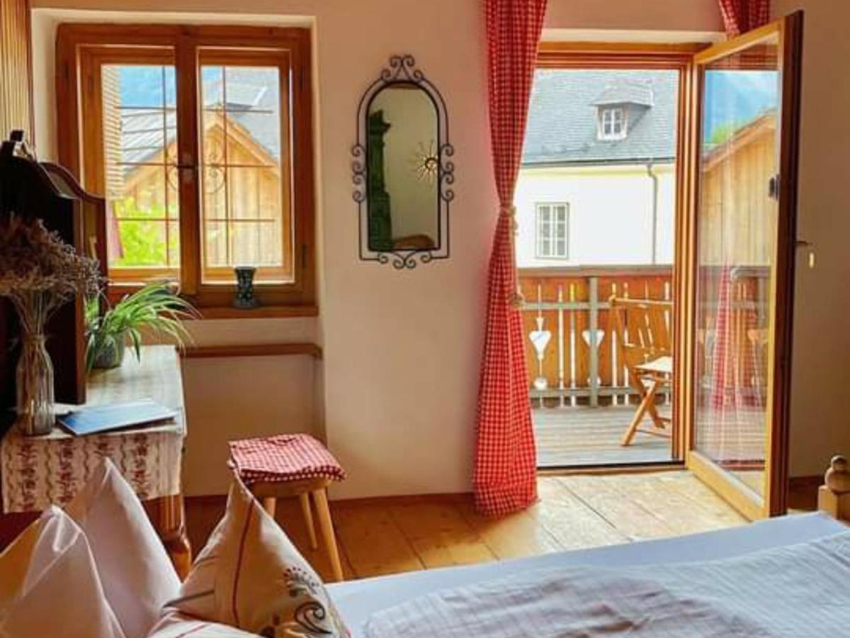 Pension Leopoldine Hallstatt Esterno foto