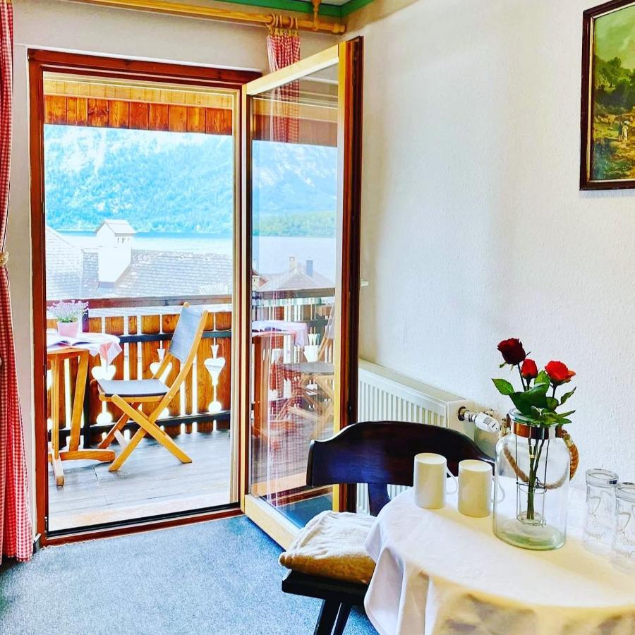 Pension Leopoldine Hallstatt Esterno foto