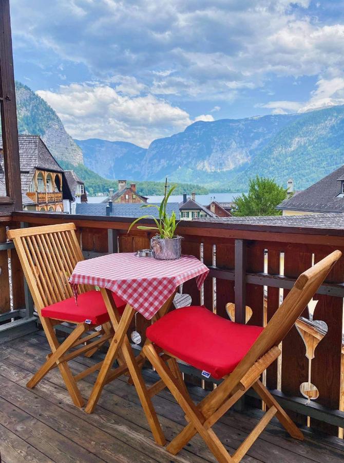 Pension Leopoldine Hallstatt Esterno foto