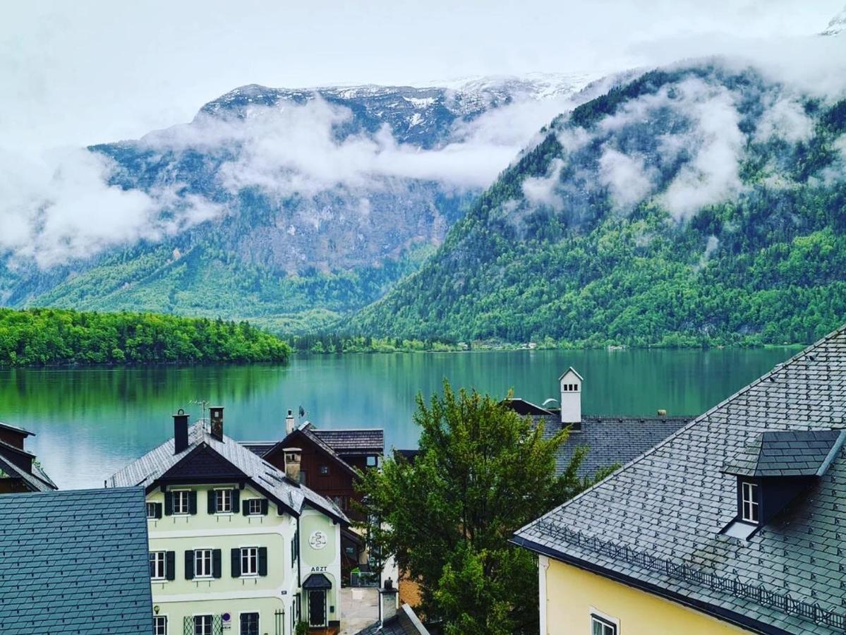 Pension Leopoldine Hallstatt Esterno foto