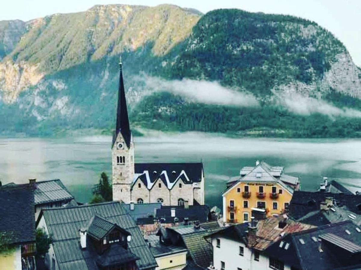 Pension Leopoldine Hallstatt Esterno foto