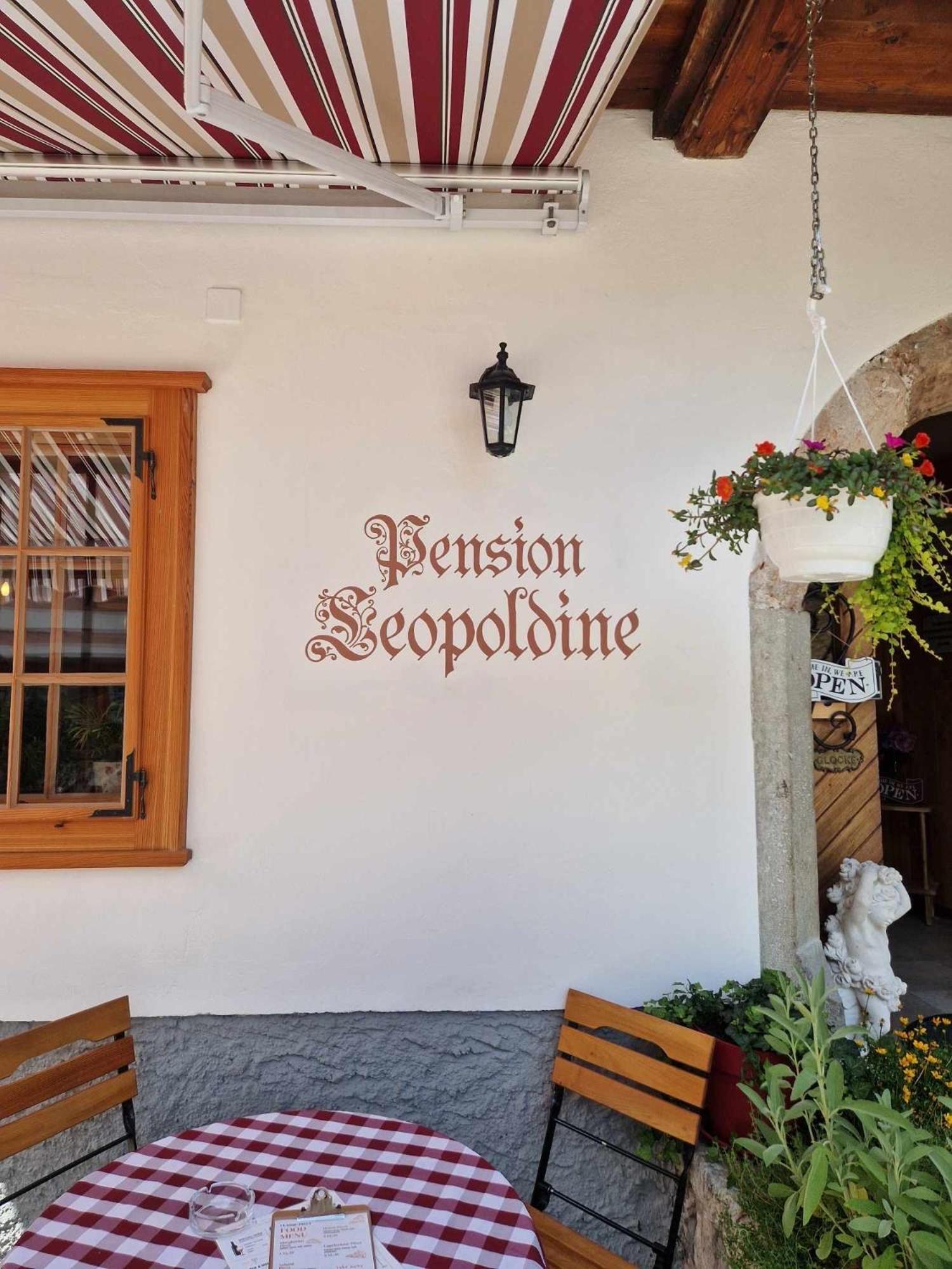 Pension Leopoldine Hallstatt Esterno foto